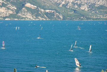 Malcesine &ndash; malerische Gemeinde am Ostufer des Gardasees in Norditalien