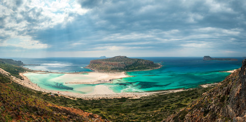 sea and blue sky kissamos greece
