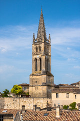 Church of Saint-Emilion, Gironde, Aquitaine, France