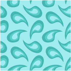 cute blue abstract pattern vector