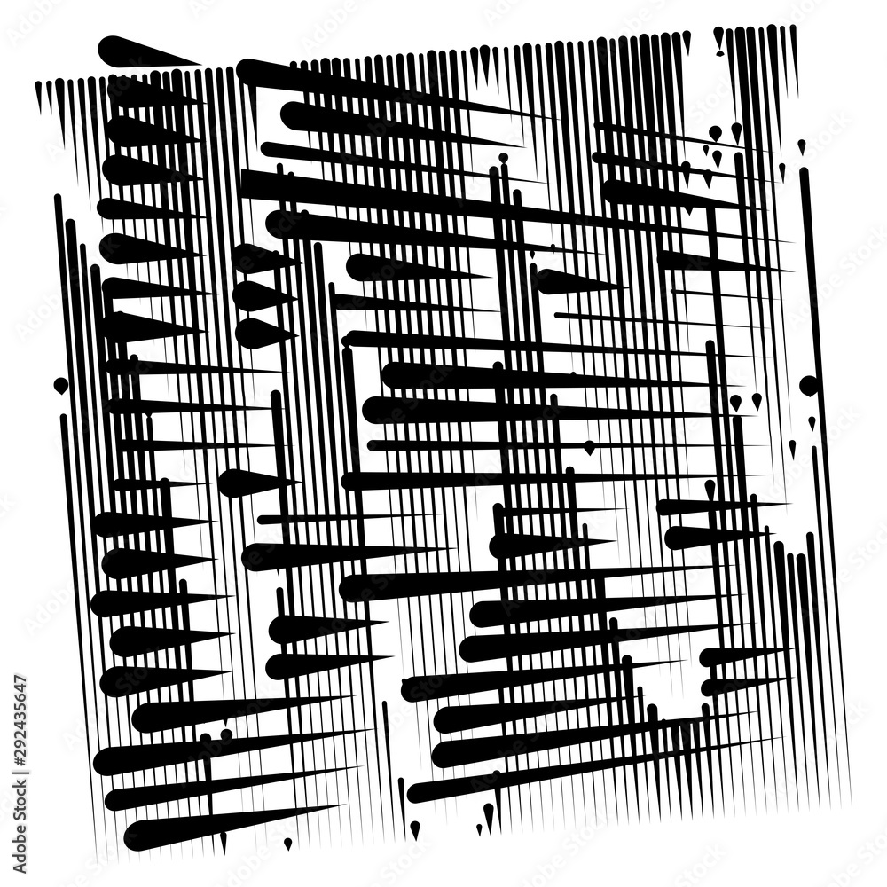 Poster grid, mesh abstract geometric pattern. segmented intersect lines. crossing dynamic stripes texture. random dashed streaks lattice. abstract grating, trellis design