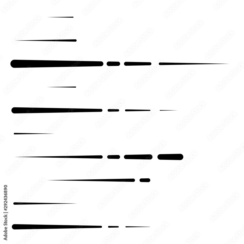 Poster dashed irregular lines. segmented horizontal stripes. parallel straight streaks, strips pattern. chunks, pieces, shreds and fractions, segments of lines