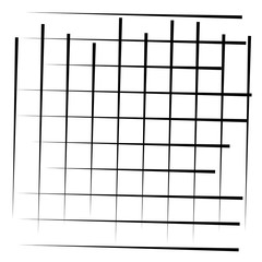 Grid, mesh element. cellular, reticular grate, lattice. array of bisect, overlap lines, stripes. geometric monochrome, black and white element, pattern. Intersect straight, parallel lines, stripes