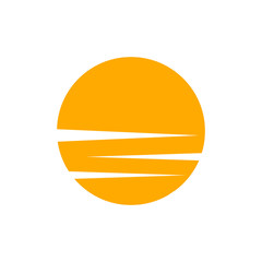 Sun Logo Template Design Vector Illustration EPS 10