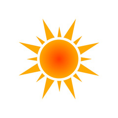 Sun Logo Template Design Vector Illustration EPS 10