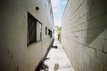 Narrow Ally in an old town