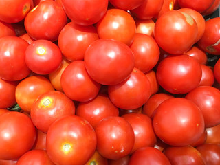 Many tomatoes Pattern  texture background