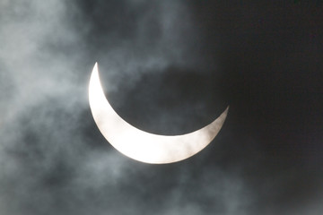 Obraz na płótnie Canvas Total solar eclipse