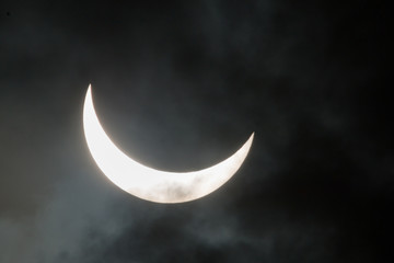Obraz na płótnie Canvas Total solar eclipse