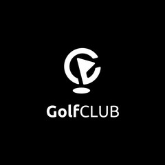 Golf Ball Hole Flag logo design