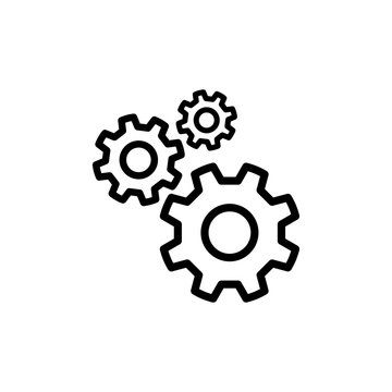 recommend clip art: gear icon trendy