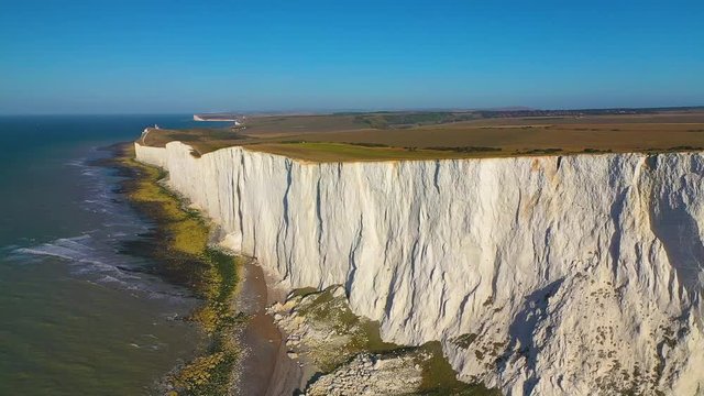 Seven sisters of Hertage side of Eastbourne.