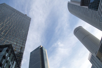 Obraz premium 名古屋・名駅地区の風景