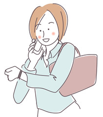 女性　会社員　ビジネス