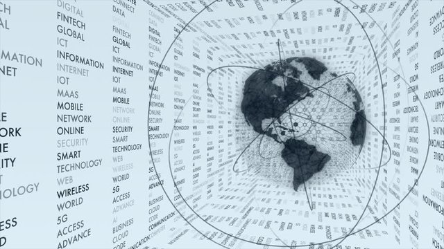 VR 5G AI 人工知能 フィンテック Fintech MaaS ICT ブロックチェーン 3D	