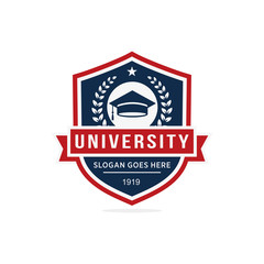 University, college logo vector