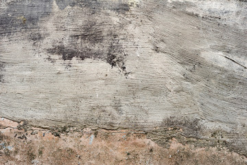 Texture of a concrete wall with cracks and scratches which can be used as a background