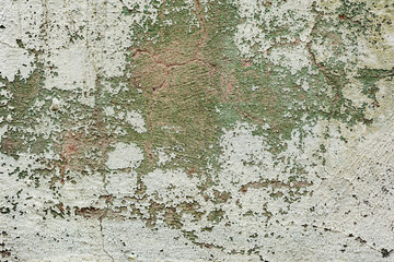 Texture of a concrete wall with cracks and scratches which can be used as a background