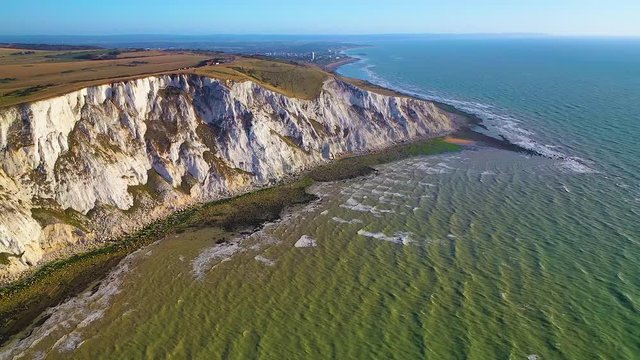 Seven sisters of Hertage side of Eastbourne.