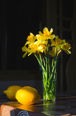 daffodils and lemons