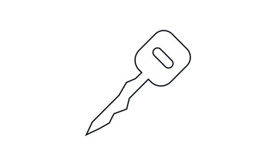 key icon illustration isolated vector sign symbol