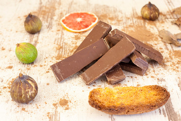 chocolate and fruit