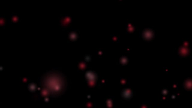 丸　ふわふわ　浮き上がる　ゆっくり　赤　黒