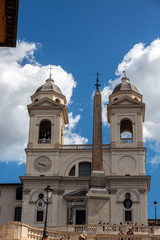 Buildings around Spanish Steps