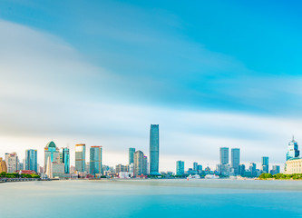 China's Shanghai Pudong New Area cityscape