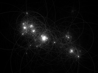 surreal futuristic digital 3d design art abstract background fractal illustration for meditation and decoration wallpaper