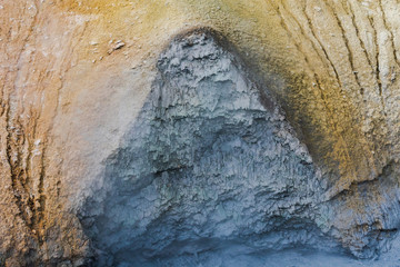 Mud Pots Yellowstone National Park