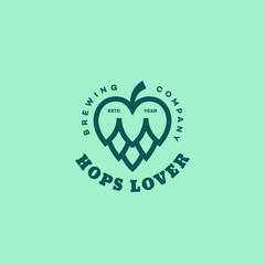 Hops lover logo
