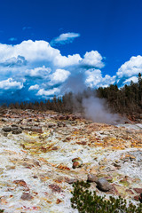 Steamboat Geyser, Yellowstone National Park