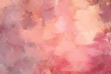 Fototapeta premium abstract grunge brush painted artwork with dark salmon, dark moderate pink and indian red color. can be used as texture, graphic element or wallpaper background