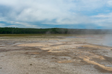 Yellowstone National Park Geyser Basin