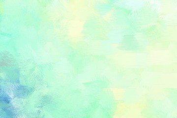 vintage brush painted illustration with tea green, sky blue and pale turquoise color. artwork can be used as texture, graphic element or wallpaper background