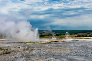 Clepsydra Geyser, Yellowstone National Park