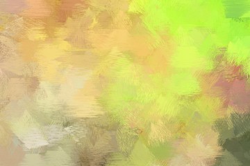abstract grunge brush drawn illustration with dark khaki, burly wood and dark olive green color. artwork can be used as texture, graphic element or wallpaper background