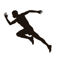 Running Silhouette