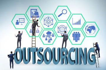 Concept of outsourcing in modern business