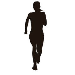 Running Silhouette