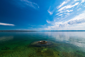 Fishing Cone, West Thumb Geyser Basin, Yellowstone National Park