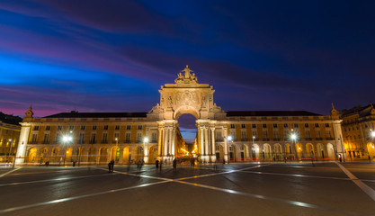 Fototapeta premium Plaza del Comercio, Lisboa