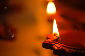 Indian Festival Diwali , Diwali Lamp 