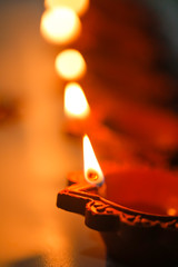 Indian Festival Diwali , Diwali Lamp 
