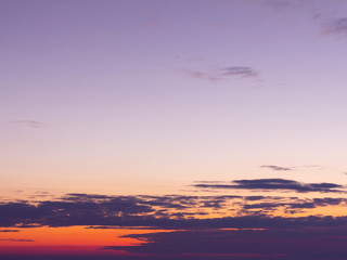 Fototapeta na wymiar Beautiful colorful sky with early morning dawn twilight