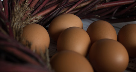 fresh eggs for breakfast