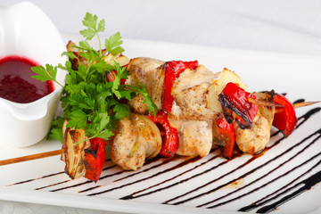 Chicken skewer