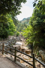 Daishoin Path up to Mount Misen on Miyajima Island, Hiroshima