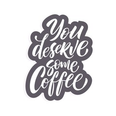 Vector illustration with hand-drawn lettering. 